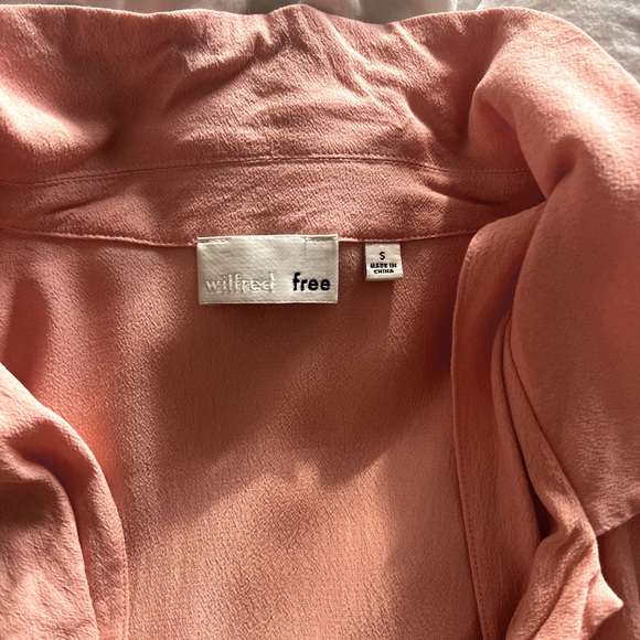 Wilfred free flowy pink crop top - Picture 8 of 11